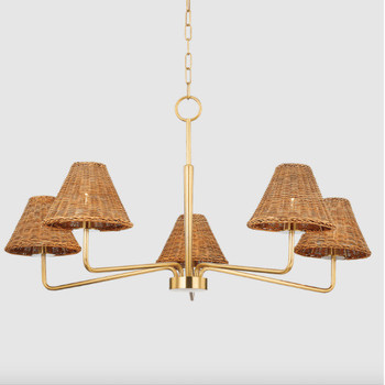 Shop our wide and stylish collection of Rattan Chandeliers | Scout & Nimble