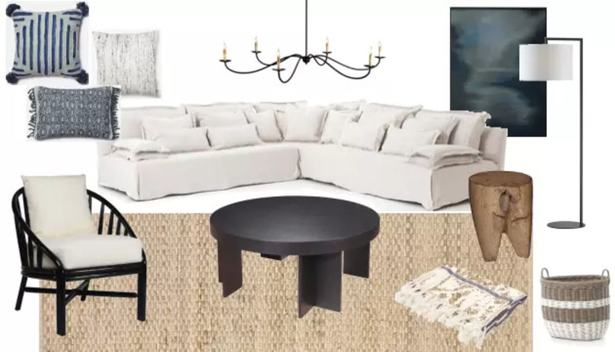 Casual Coastal Living Room image 0