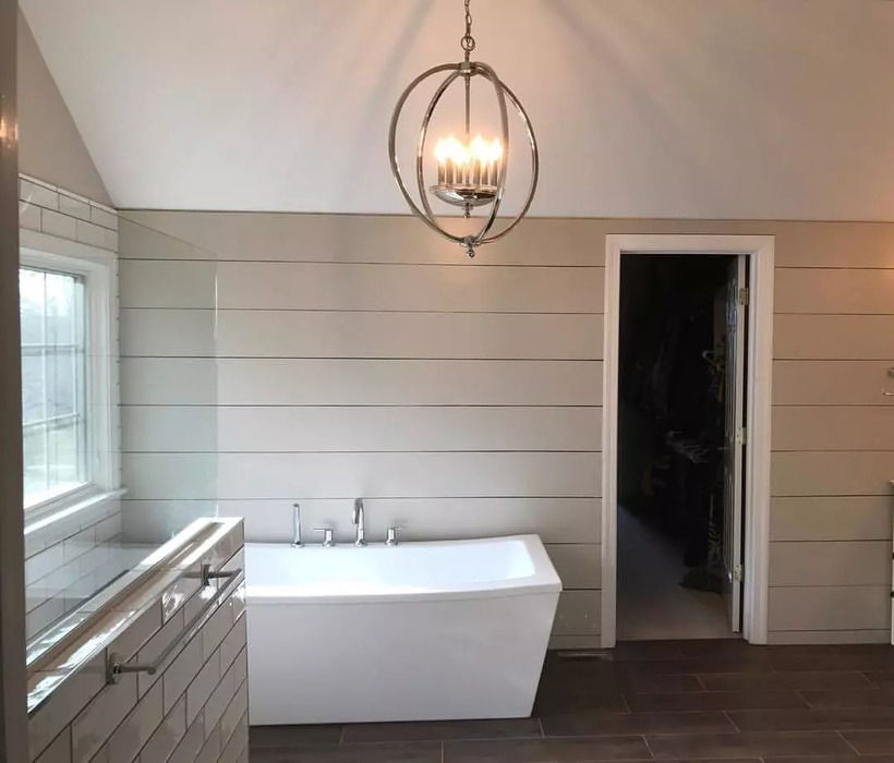 Shiplap Master Bathroom image 0