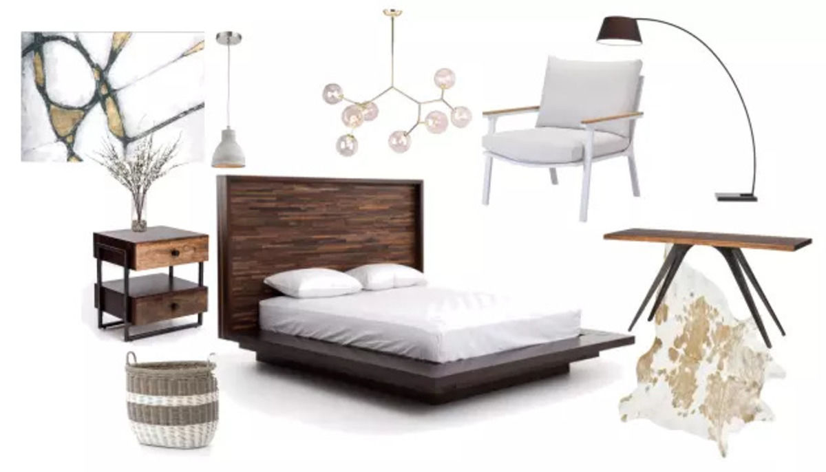 Rustic Contemporary Master Bedroom image 0