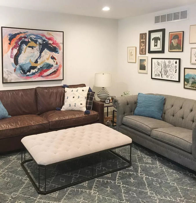 Maplewood Eclectic Living Room image 0