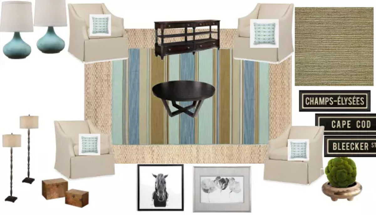 The Hamptons - Blue Serene Lounge image 0