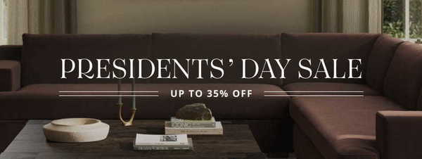 Presidents' Day Sale: up to 35% off