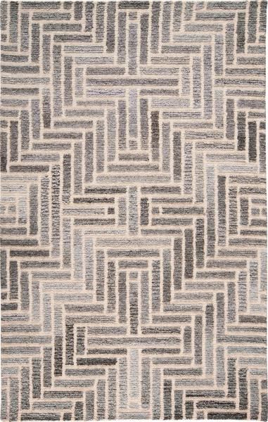 Asher Warm Gray / Ivory Cream Rug | Scout & Nimble