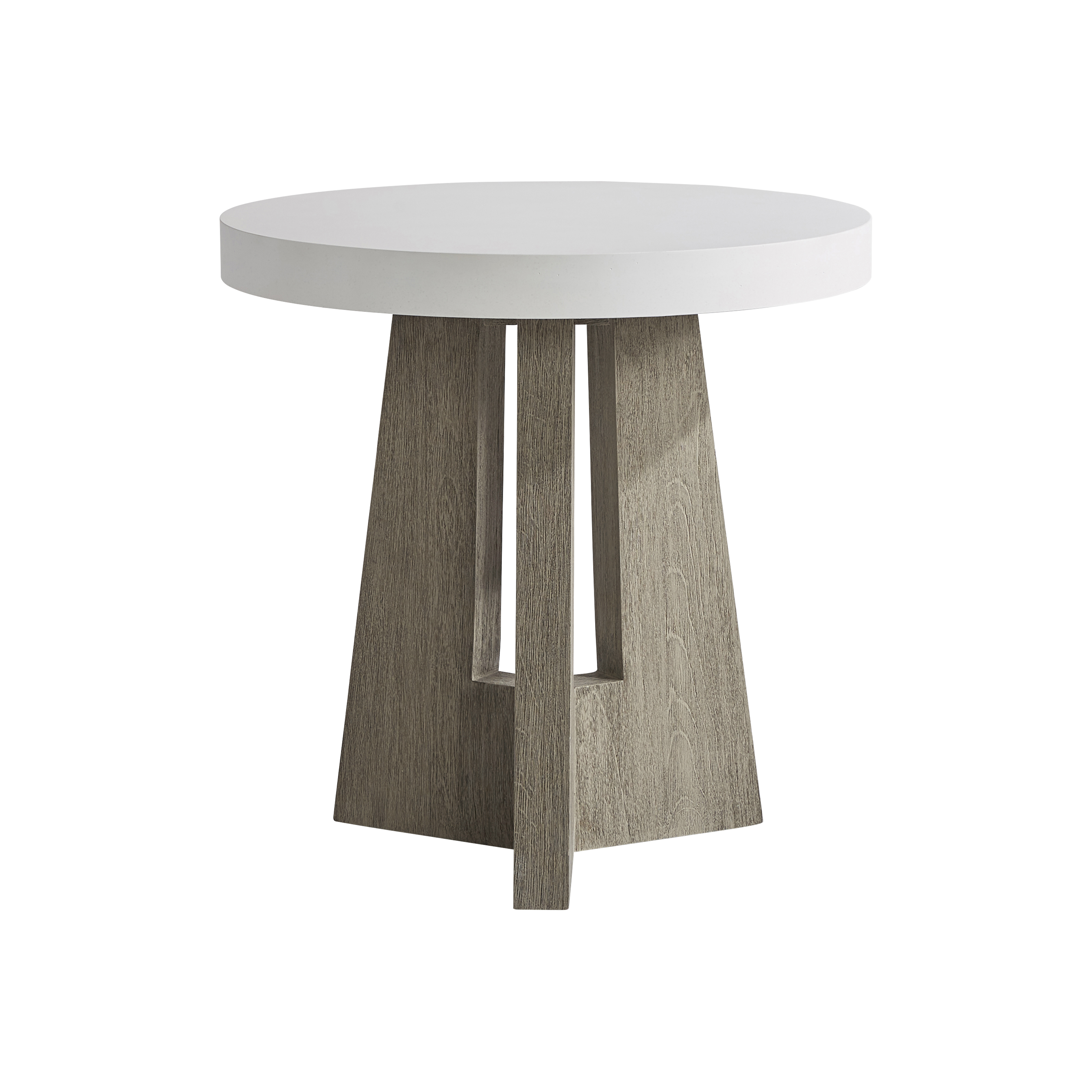 Scout & Nimble Rochelle Outdoor Two Tone Round Side Table