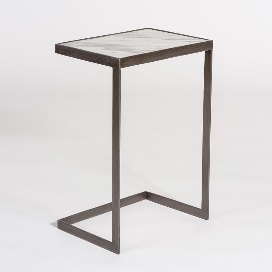 Scout & Nimble Laguna Burnished Riviera Steel Accent Table