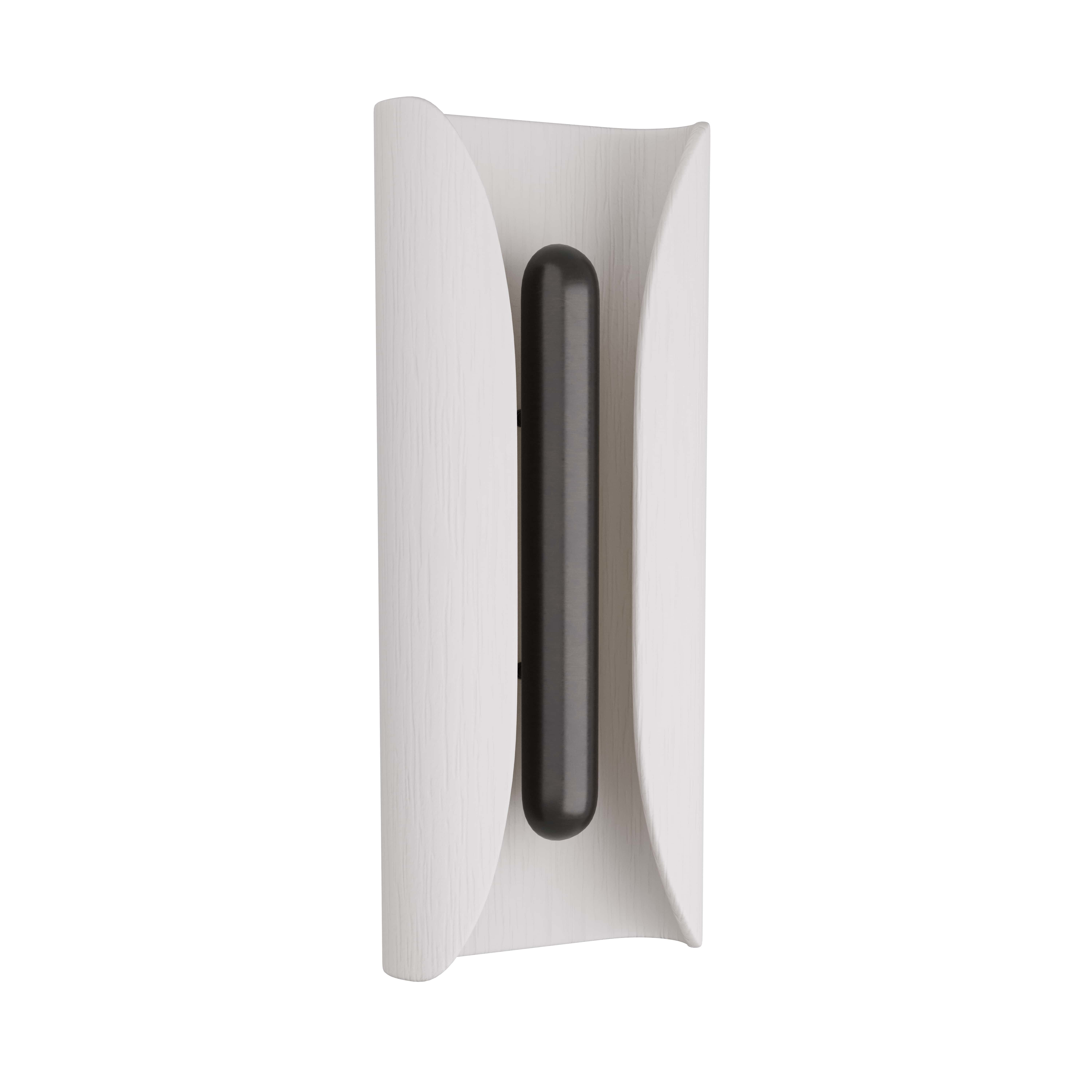 Scout & Nimble Winward Black & Ivory Resin Sconce