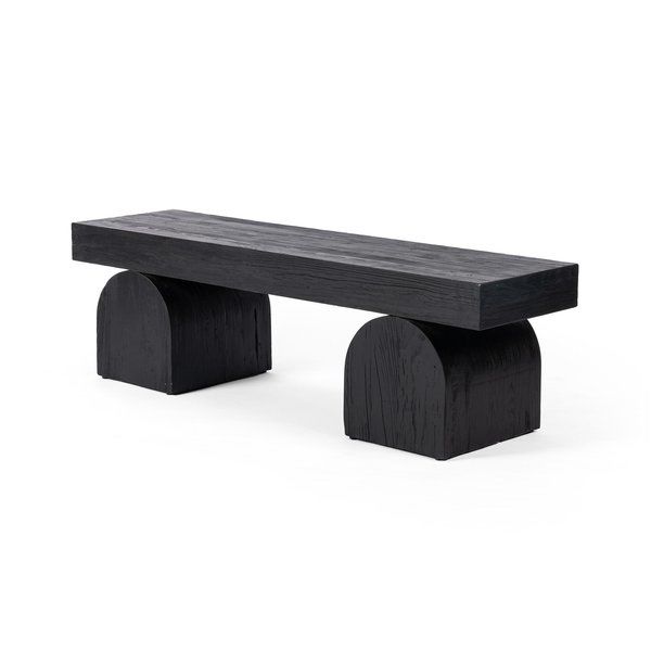 Keane Black Elm Bench | Scout & Nimble