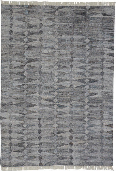 Beckett Light / Dark Gray Diamond Rug | Scout & Nimble