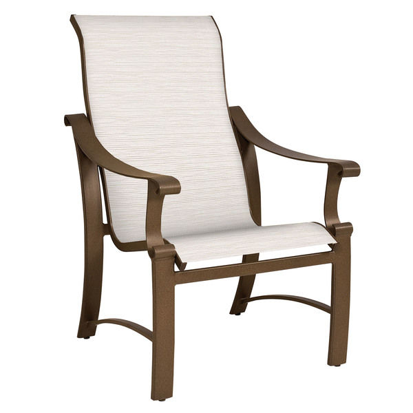 Bungalow Sling High Back Dining Arm Chair | Scout & Nimble