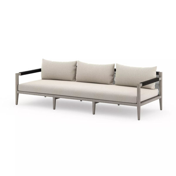 Sherwood Sofa Weathered Grey Scout & Nimble