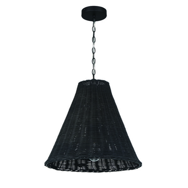 Bell-Shaped Woven Rattan Pendant | Scout & Nimble