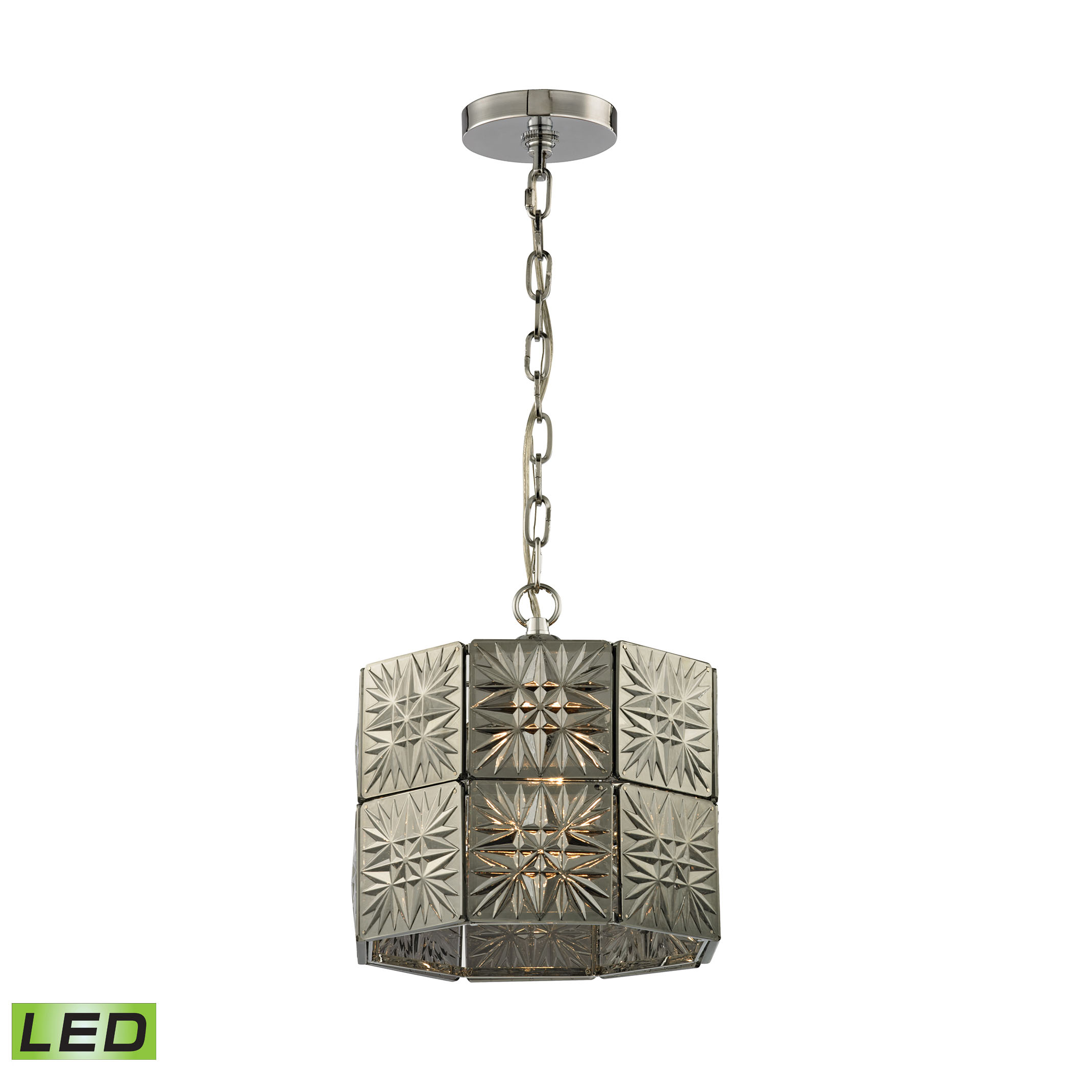 Glass Tile 1 Light Pendant Scout & Nimble