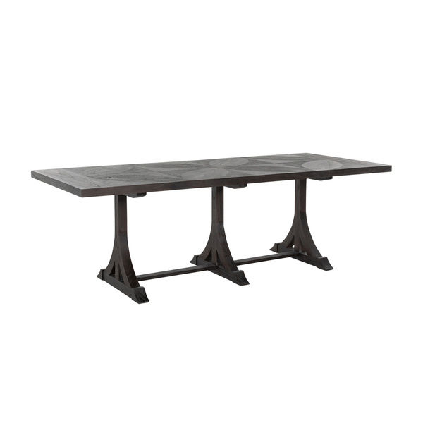 Adams Forest Black Wooden Dining Table | Scout & Nimble