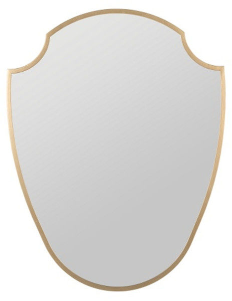 Bradford Polished Gold Accent Mirror | Scout & Nimble