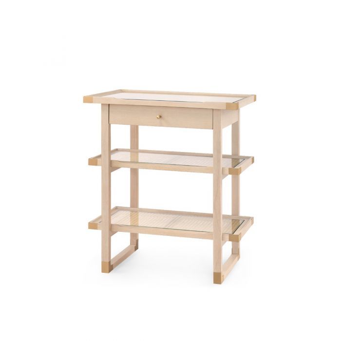 Scout & Nimble Austin Light Oak Wood Side Table