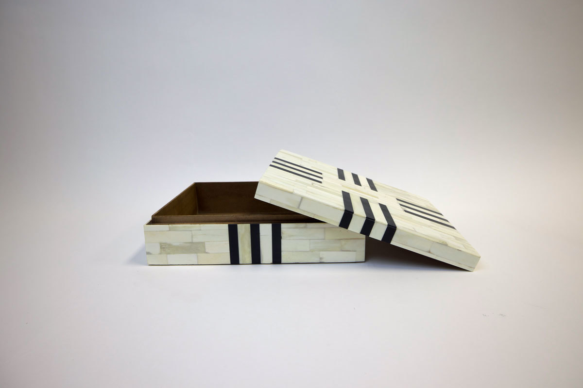 Scout & Nimble Gus Geometric Bone Box