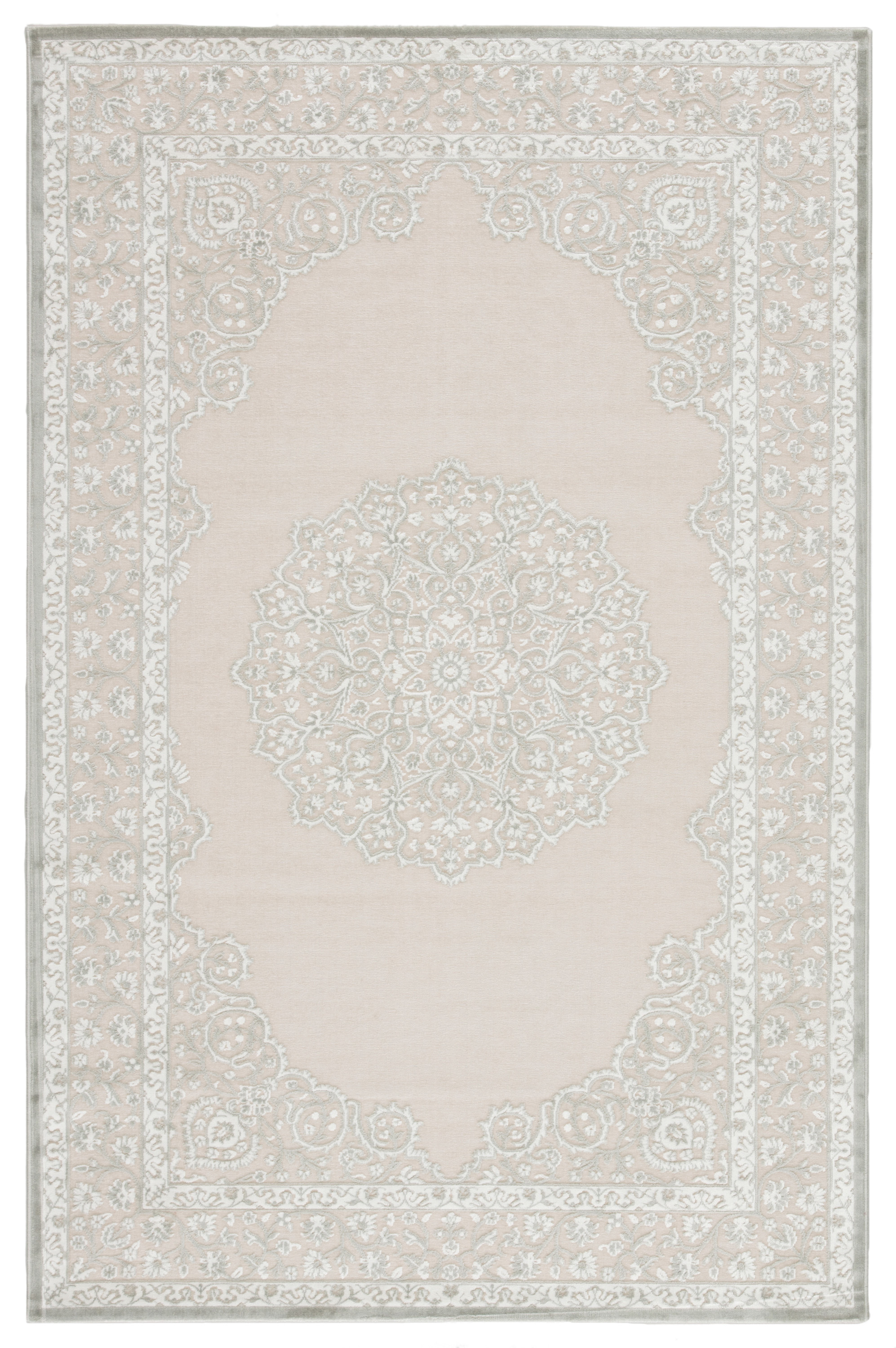 Scout & Nimble Malo Medallion Gray/ White Rug | ModeSens
