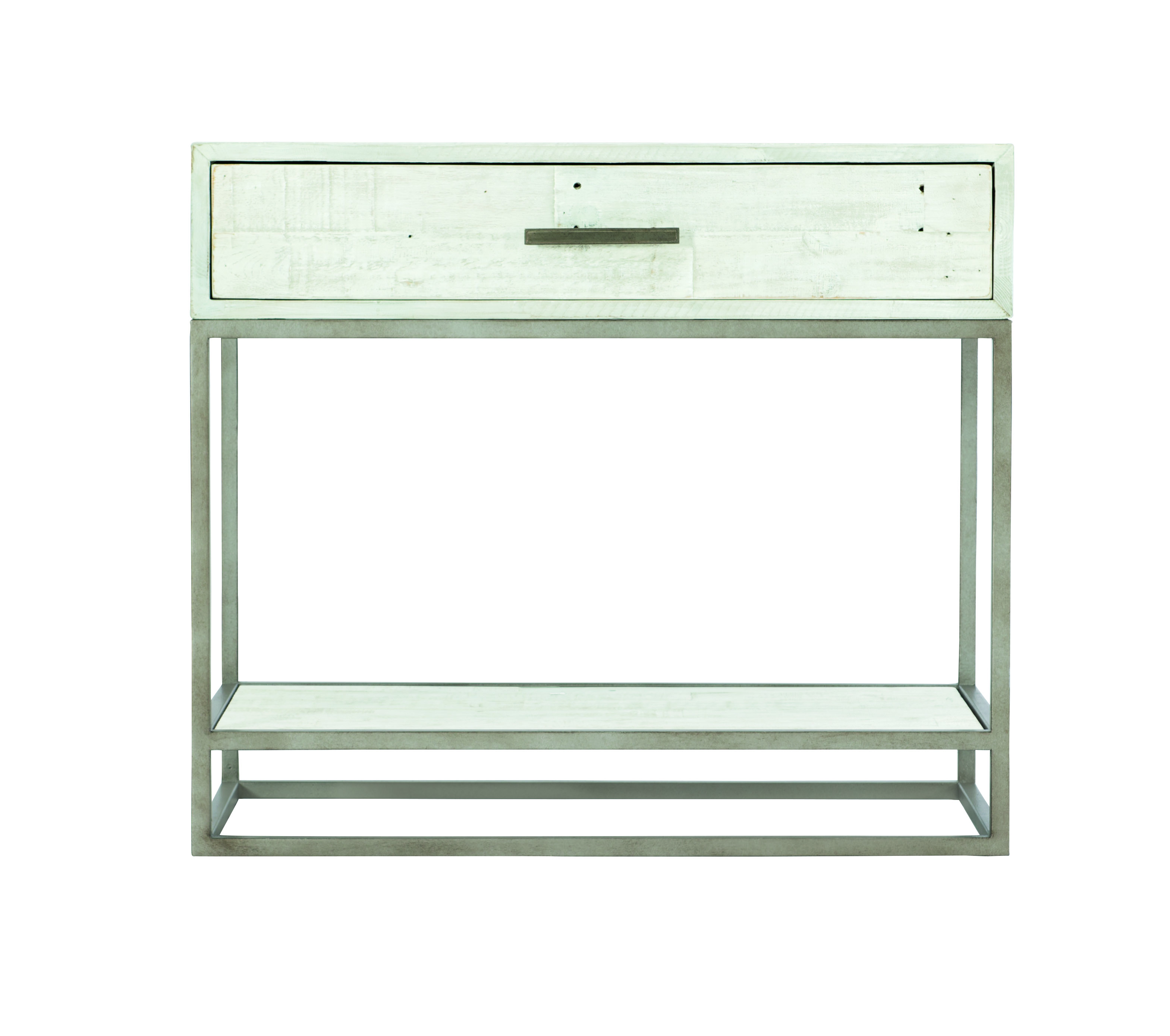 Scout & Nimble Loft Alvar Brushed White Nightstand