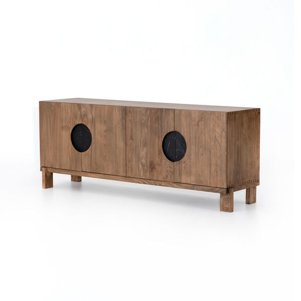 Monteil Console Monte Media Console Golden Beech | Scout & Nimble