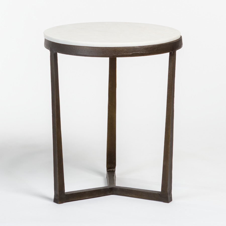 Scout & Nimble Kai Gunmetal Aluminum End Table