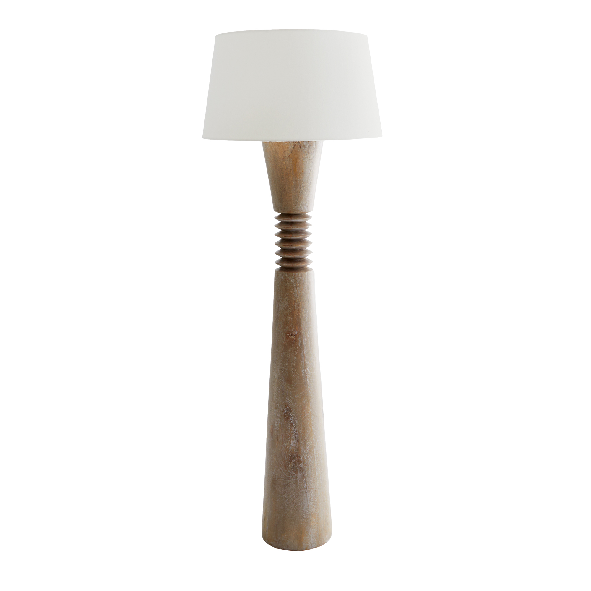 Scout & Nimble Sedona Silver Cerused Oak Floor Lamp