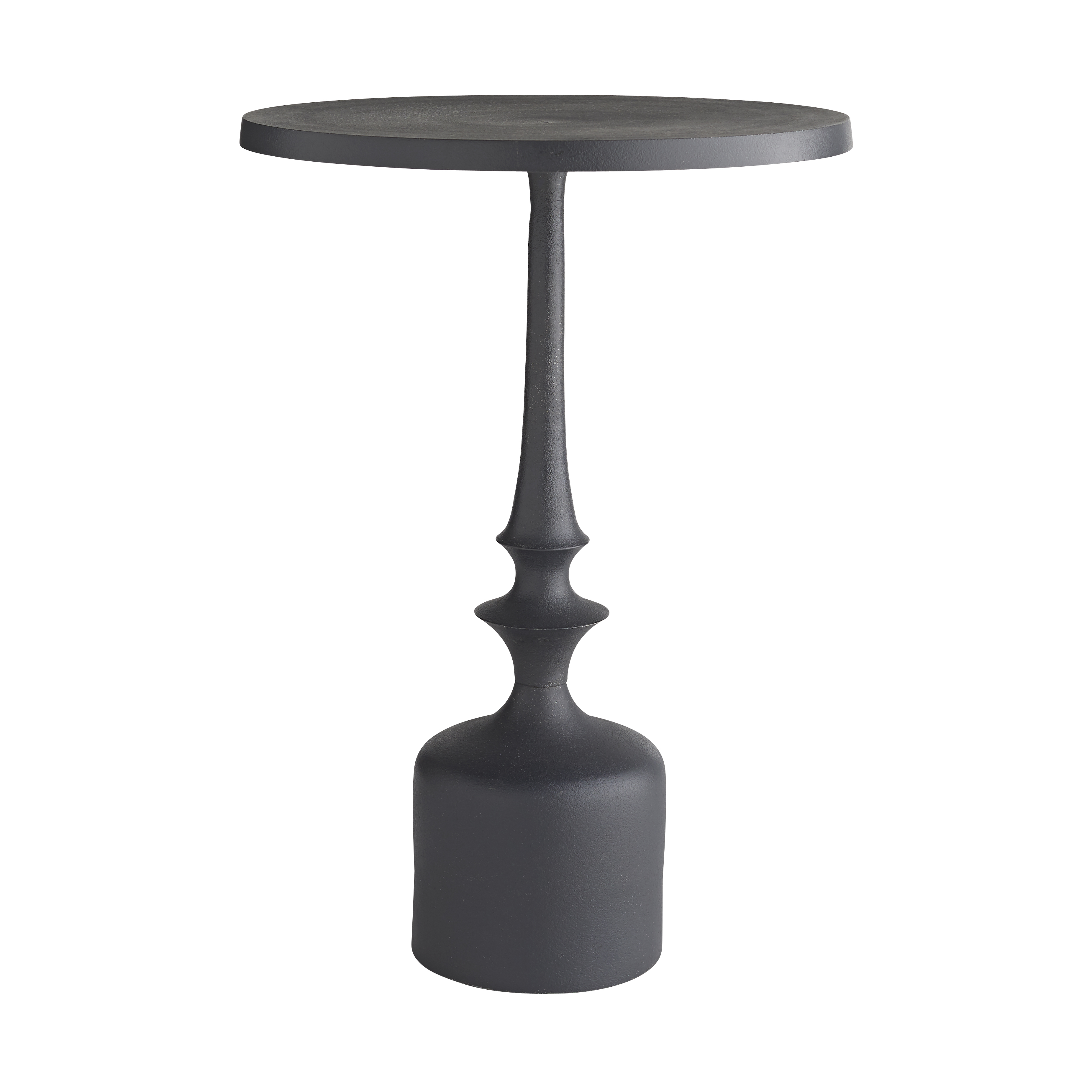 Scout & Nimble Huntlee Charcoal Aluminum Accent Table