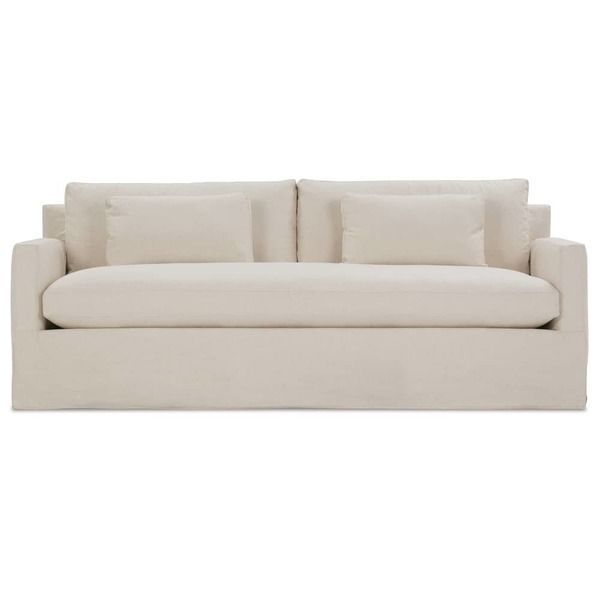 Sylvie Slipcover Bench Cushion Sofa Scout & Nimble