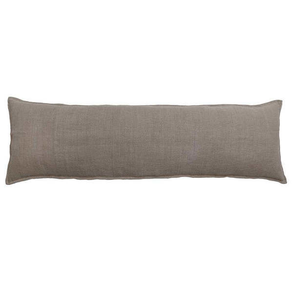 Montauk 18" x 60" Decorative Body Pillow with Insert Natural
