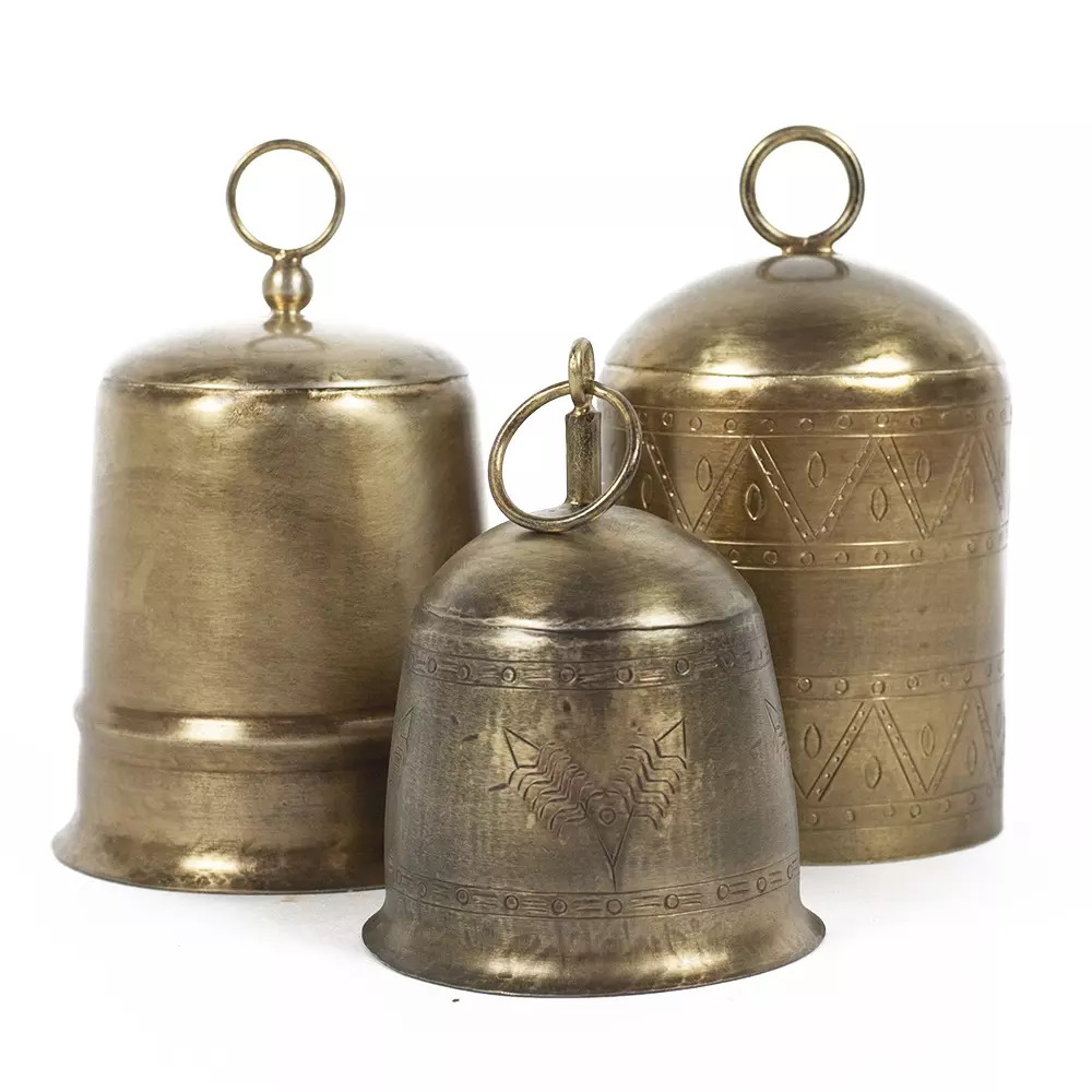 Antique Brass Bells