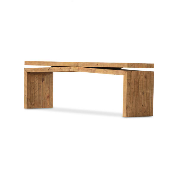Matthes Sierra Rustic Natural Large Console Table Scout & Nimble