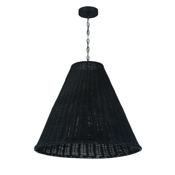 Bell-Shaped Woven Rattan Pendant | Scout & Nimble