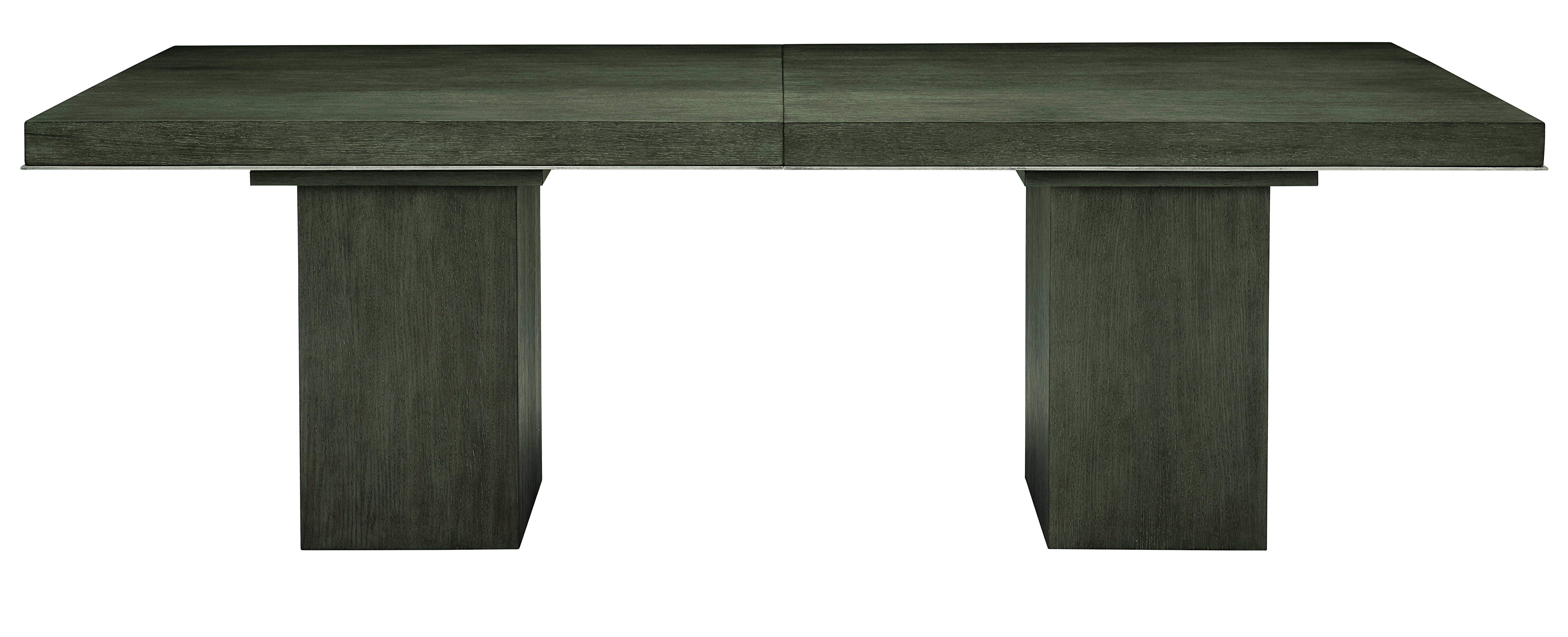 Scout & Nimble Linea Rectangular Cerused Charcoal Dining Table