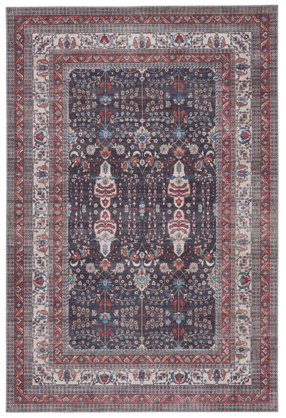 Calla Oriental Blue/ Red Rug | Scout & Nimble