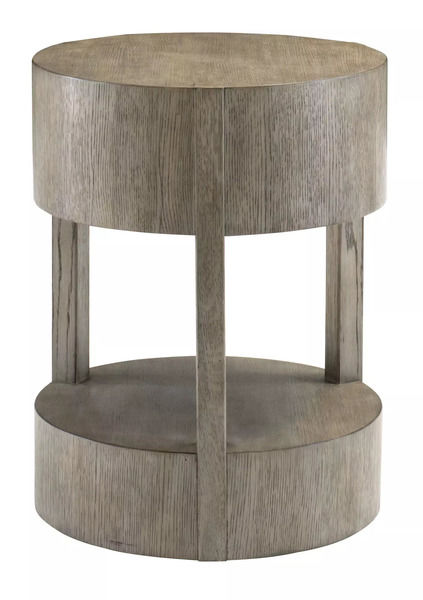 Calder Rustic Gray Oak Side Table | Scout & Nimble