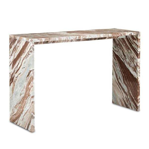 Ryan Brown Marble Side Table Scout & Nimble