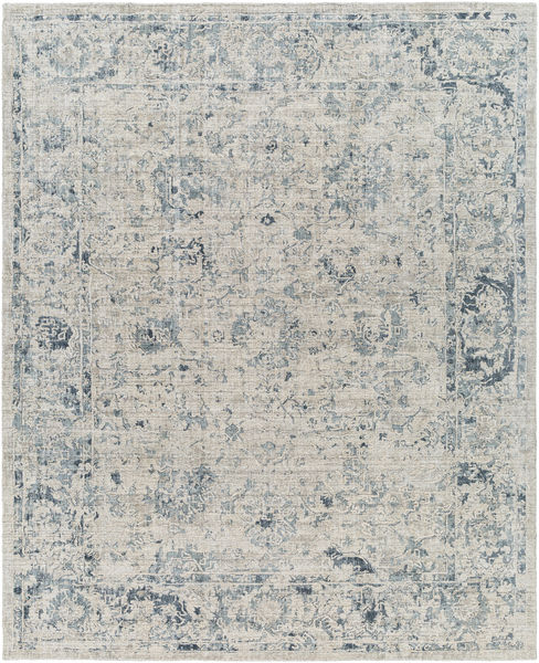 Jordan Hand-Knotted Ink Blue / White Rug - 2' x 3' | Scout & Nimble
