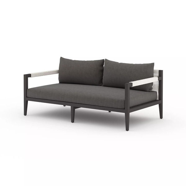 Sherwood 63" Charcoal Outdoor Sofa Scout & Nimble