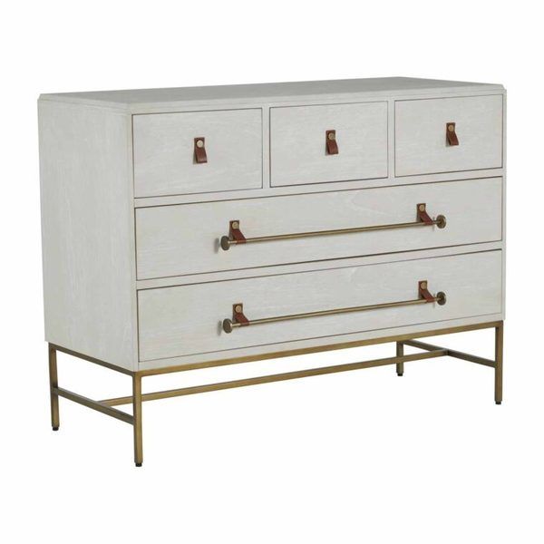 black and gold evening dresses Lucia 6-drawer Dresser with Mirror White – Charlotte's Furniture and Fashion