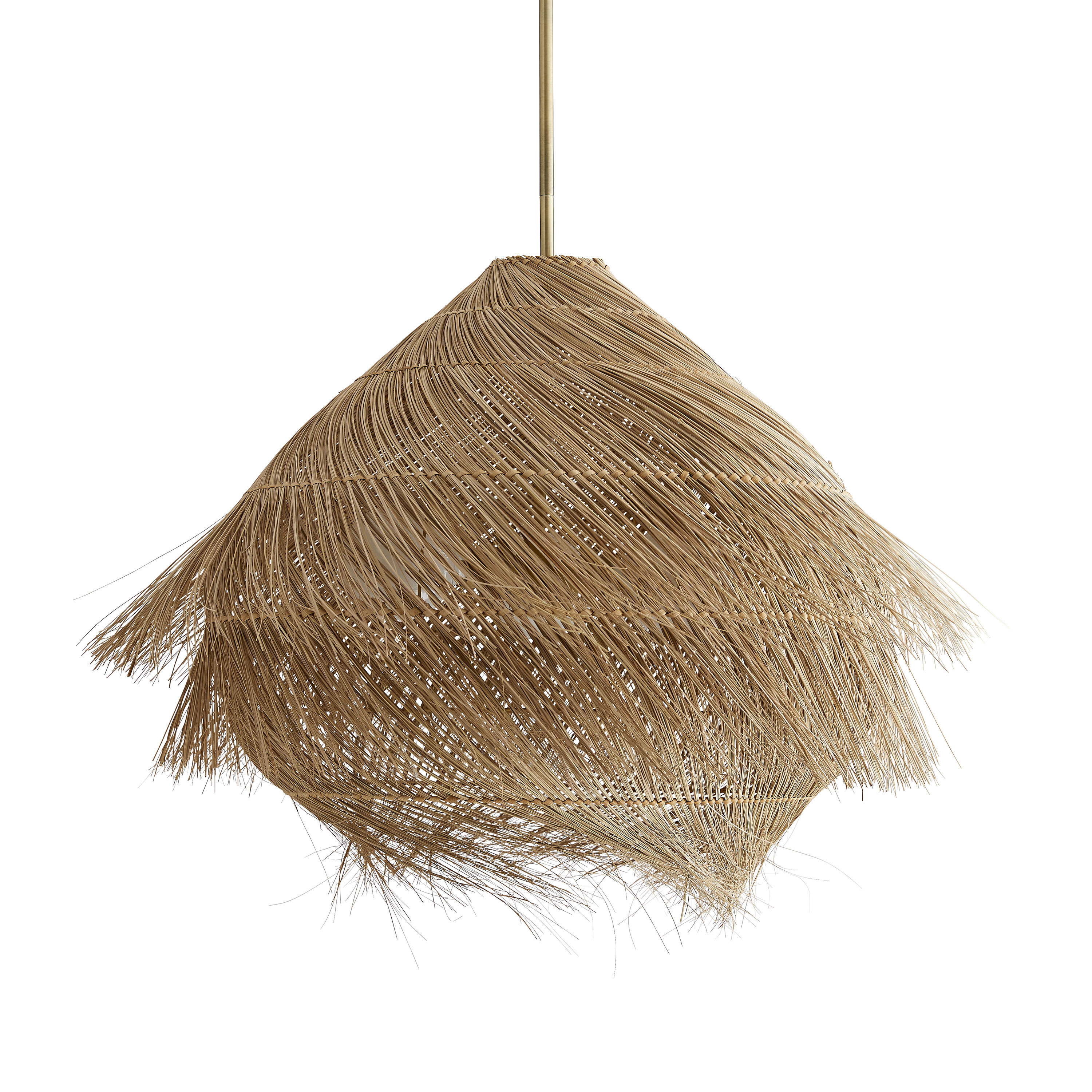 Scout & Nimble Ashburn Natural Buri Midrib Pendant