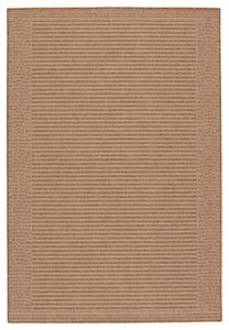 Vibe By Vahine Indoor/ Outdoor Border Light Brown/ Beige Rug main image