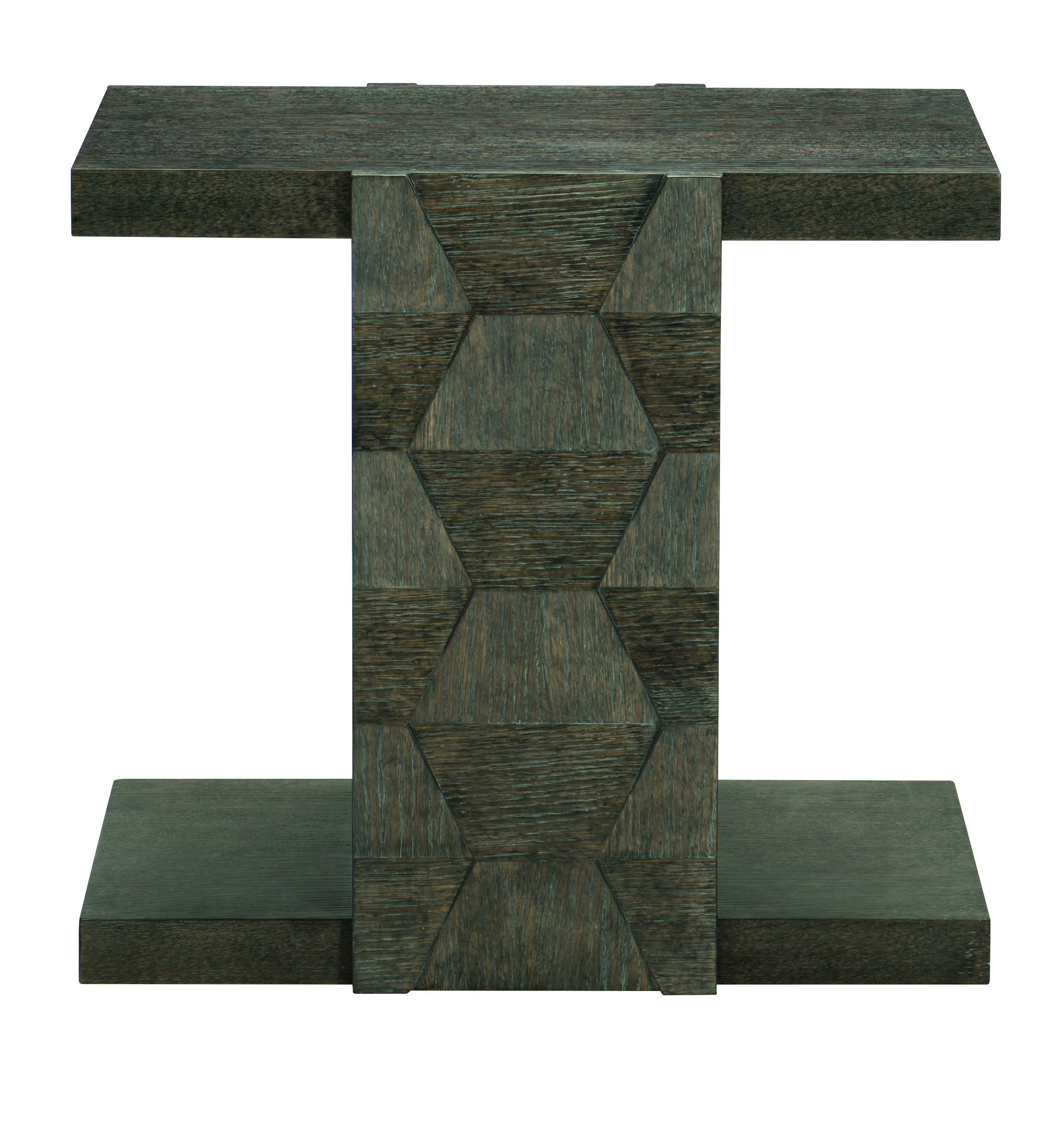 Scout & Nimble Linea Charcoal Oak End Table