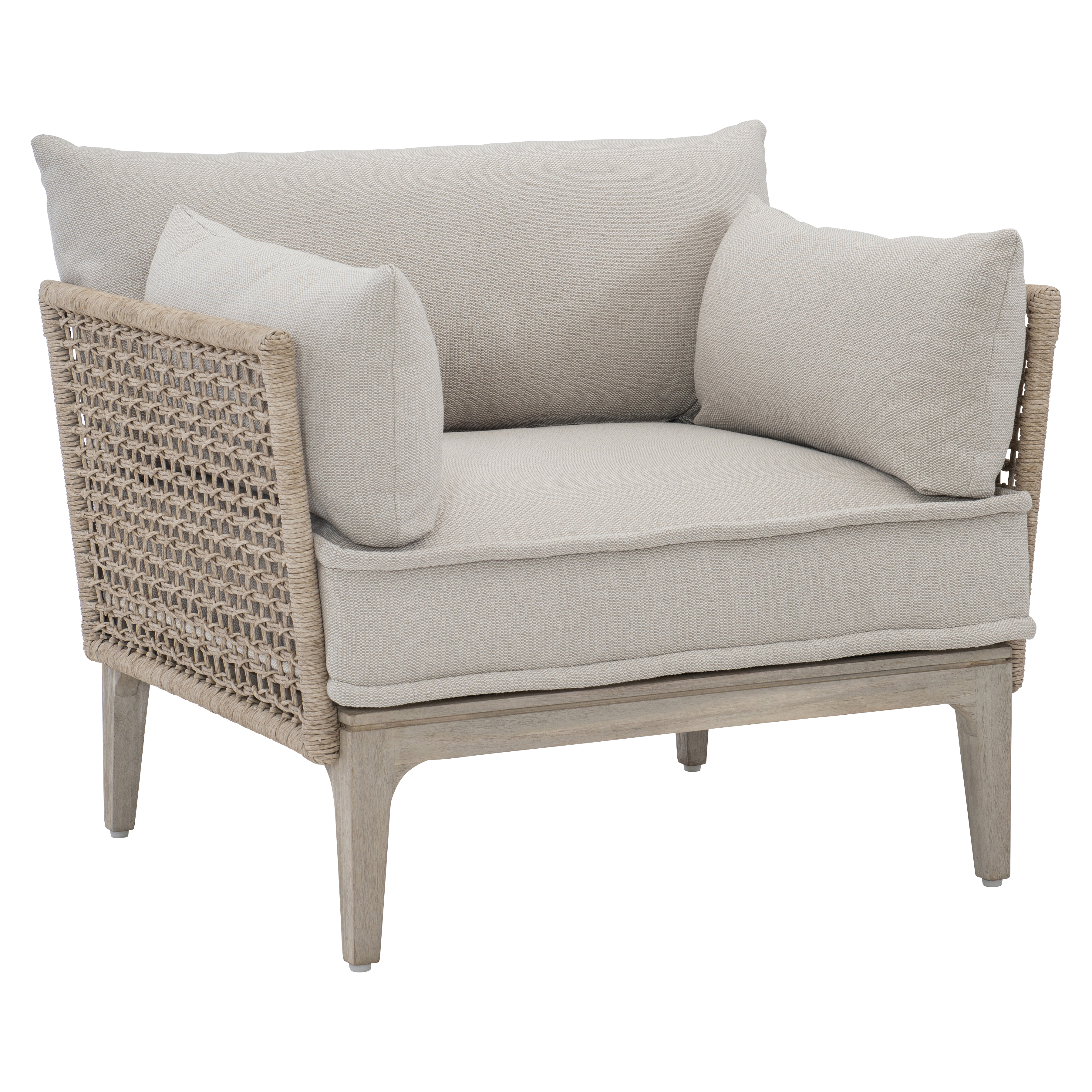 Scout & Nimble Catalonia Sun Washed Teak Outdoor Chair