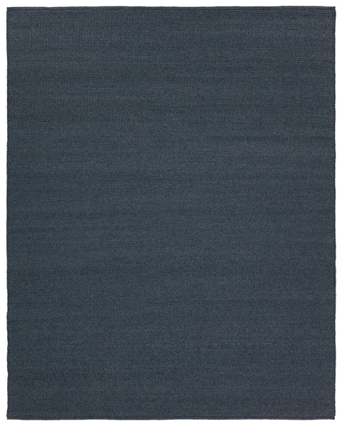 Solid Blue Rugs Ryker Handmade Indoor / Outdoor Solid Blue Rug 6' x 9'
