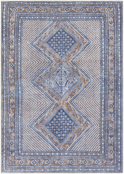 Amelie Navy / Camel Rug | Scout & Nimble