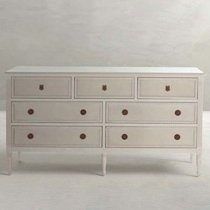 Alexandra Cerused White Mahogany Dresser | Scout & Nimble