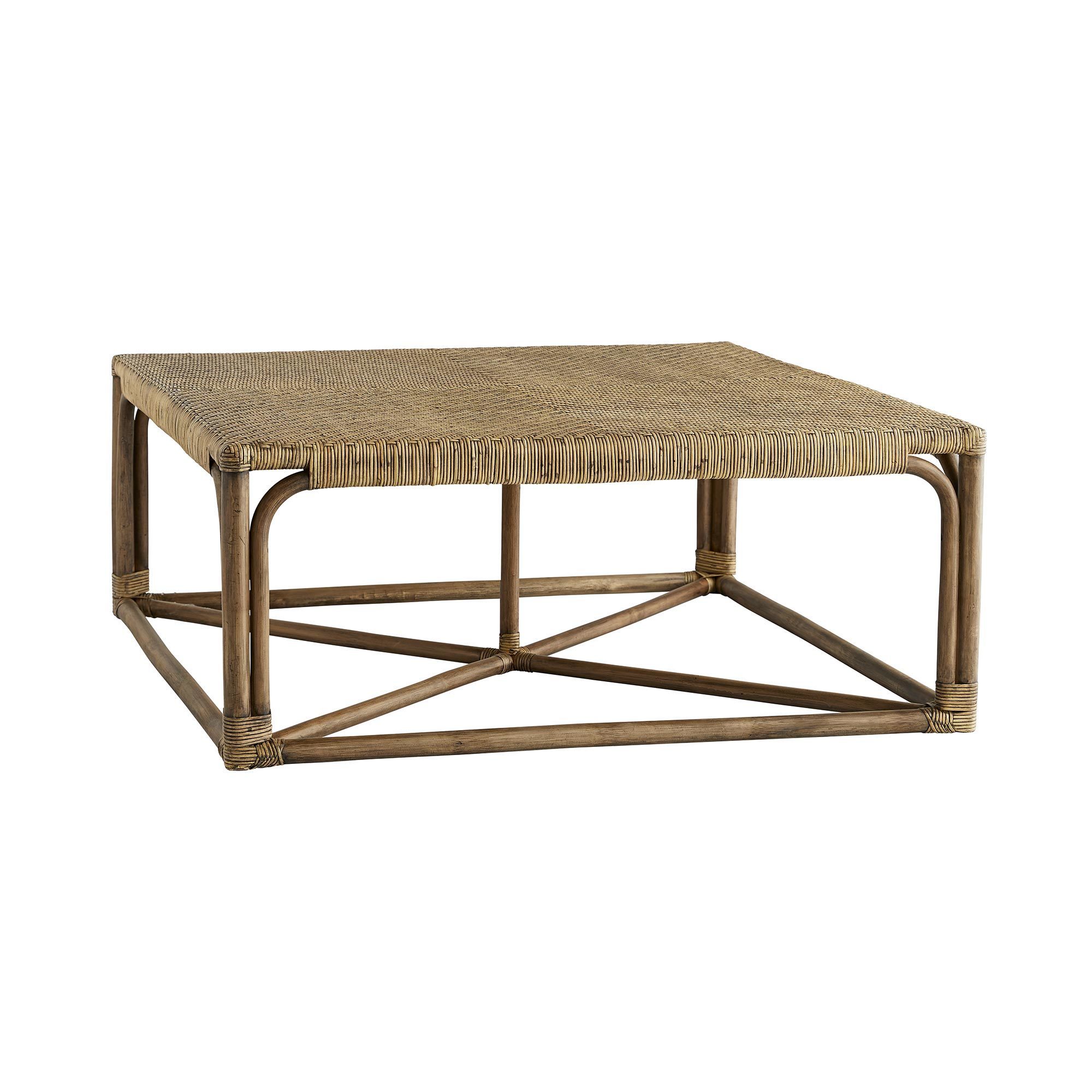 Scout & Nimble Underhill Tobacco Rattan Cocktail Table