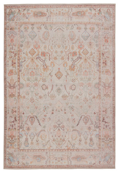 Avin Oriental Blush/ Cream Runner Rug