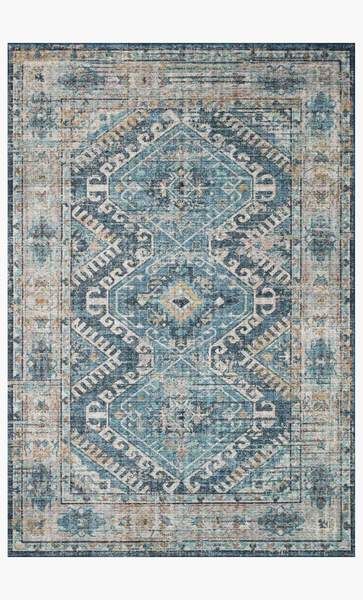Skye Denim / Natural Rug | Scout & Nimble