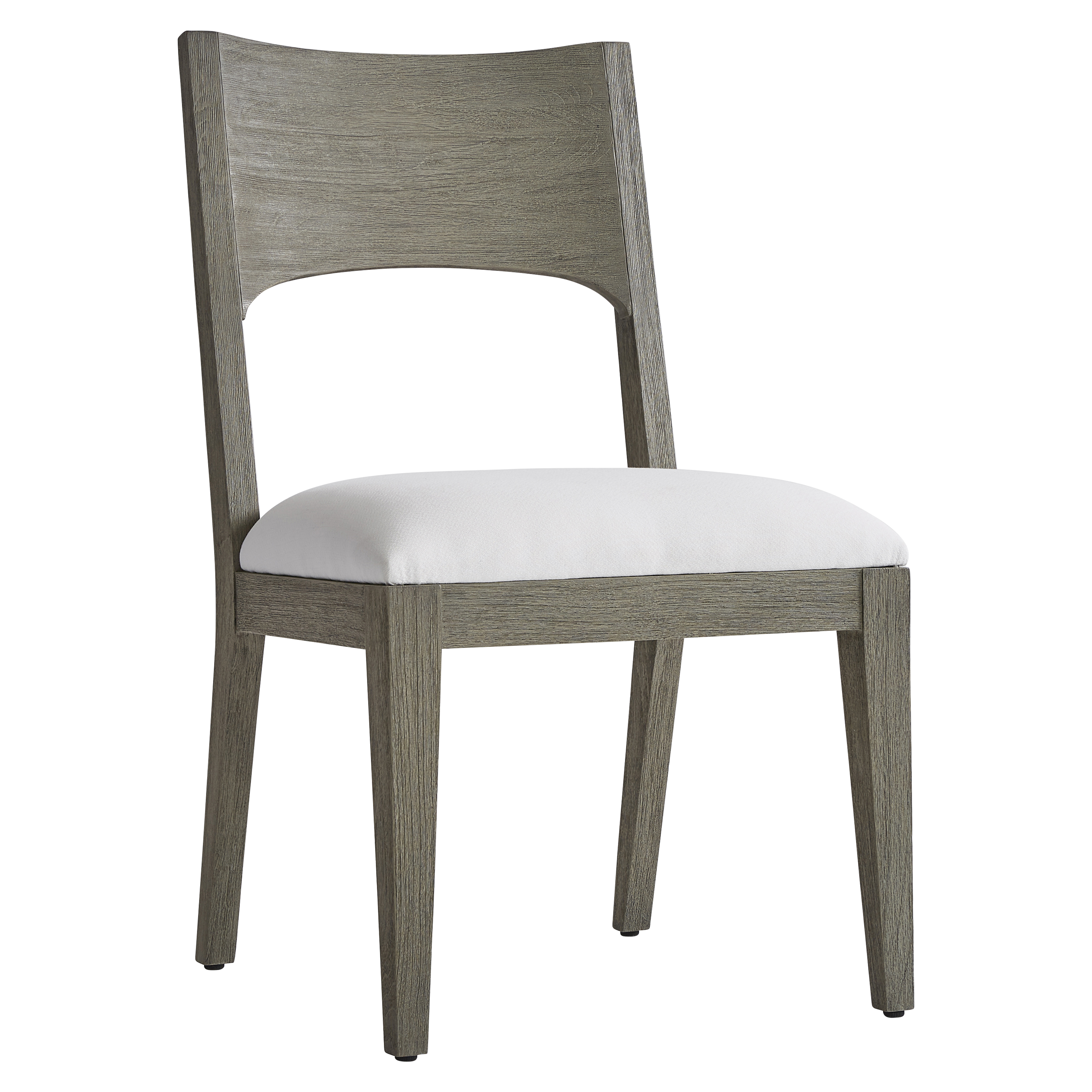 Scout & Nimble Calais Grey Weathered Teak Outdoor Side Chair